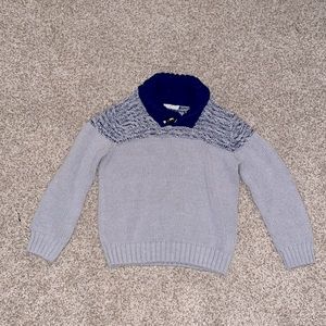 Crazy 8 boys blue sweater, size 5T